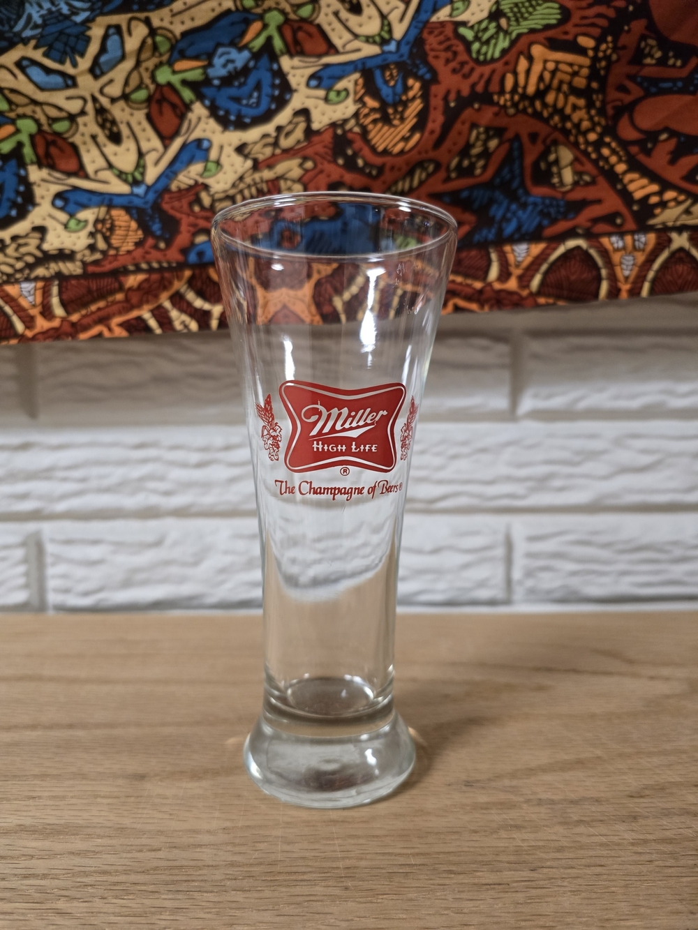 Miller High Life Pilsner Glass